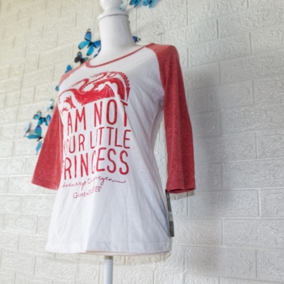 Game of Thrones Baseball Tshirt Daenerys Targaryen - Picture 7 of 12